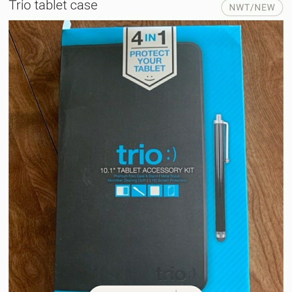 Trío 4in1 10.1 tablet case kit